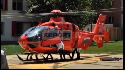 Report TV - Mbërrijnë në spital të plagosurit nga autobusi i djegur