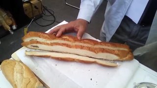Ultrasonic Knife Cuts Through Bread Like Butter-By Funny & Amazing Videos Follow US!!!!!!!!
