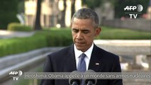 Obama appelle à Hiroshima à un monde sans armes nucléaires