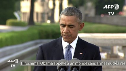 Obama appelle à Hiroshima à un monde sans armes nucléaires