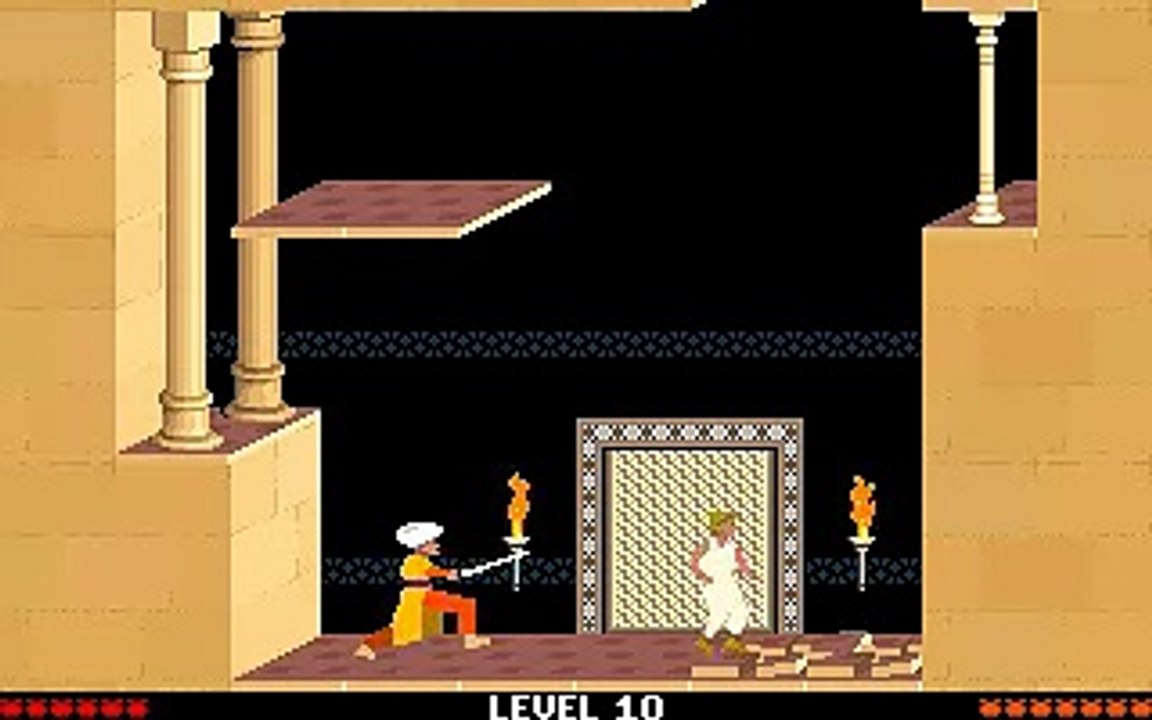 Prince of Persia 1 - An Hour in the Prison (Level 10)