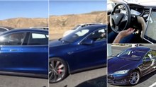 Condutor de Tesla Model S filmado a dormir enquanto carro conduz sozinho