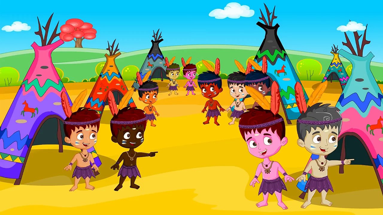 10 Maych Indian Piosenka dla dzieci Bajubaju.tv - Muzyka Która Bawi i Rozwija