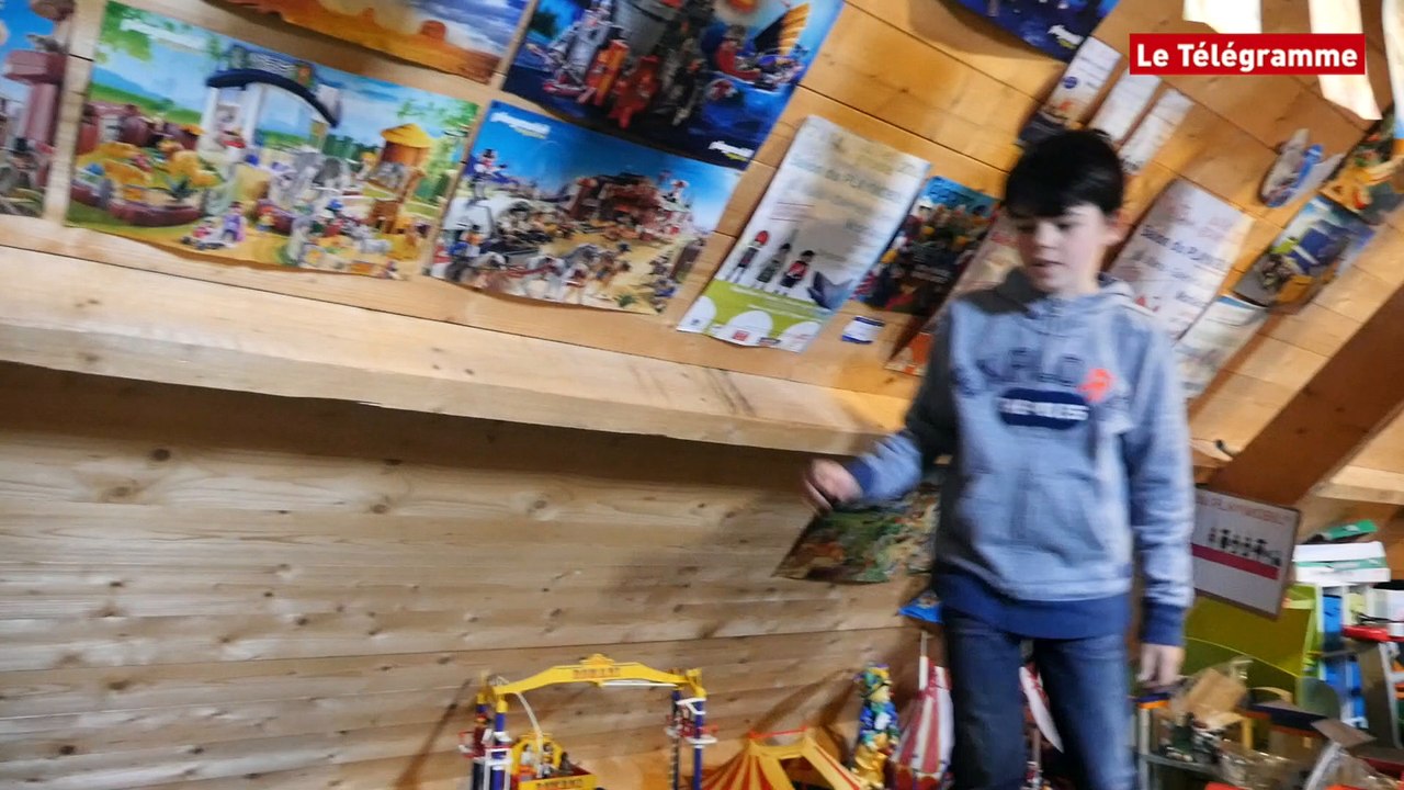 Morlaix. Salon du Playmobil : découverte d'un jeune Ignacien passionné