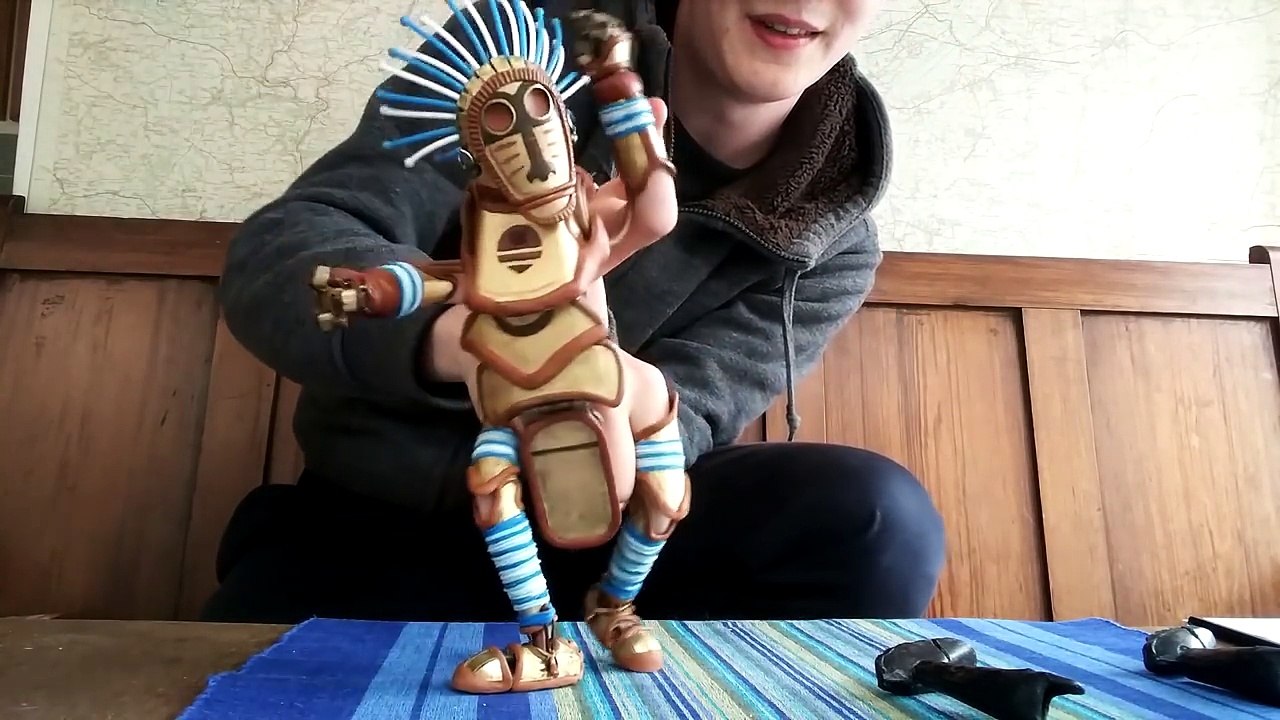 DEMO : Le youtubeur Barnaby Dixon a fabriqué une impressionnante marionnette