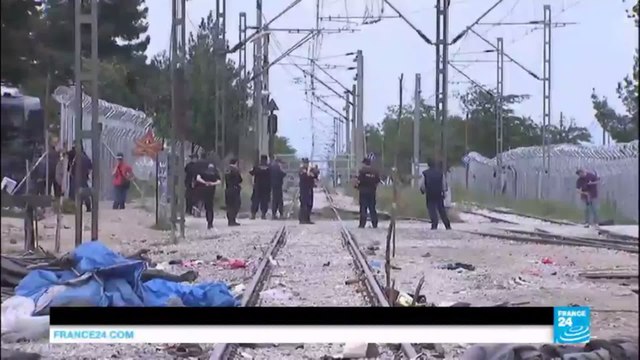 Europe migrant crisis: Police say evacuation of Greek border camp 'complete'