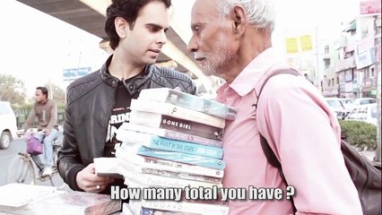 A 68 year old man was selling books and then watch what happened   Humanity