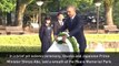 Barack Obama lays wreath at Hiroshima memorial