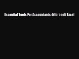 EBOOKONLINEEssential Tools For Accountants: Microsoft ExcelFREEBOOOKONLINE