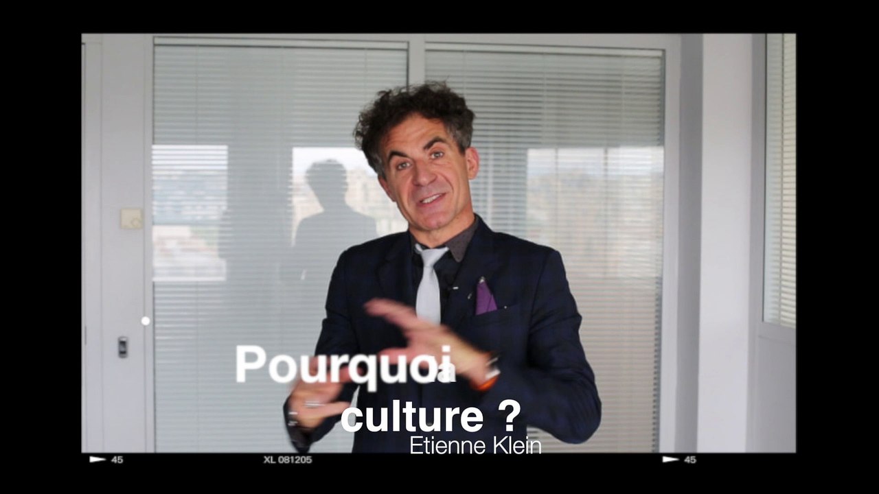 Etienne Klein : "La culture, c'est un système d...