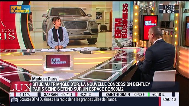 Made in Paris de Bentley, constructeur automobile de luxe - 27/05