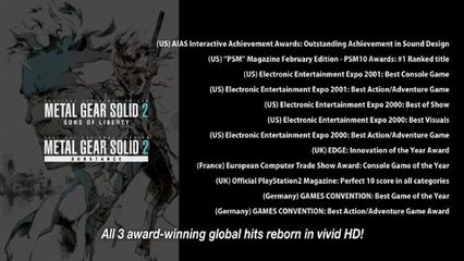 Metal Gear Solid HD Collection - Tráiler del lanzamiento europeo (en inglés)