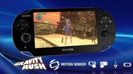 Gravity Rush - Tráiler funcionalidades PS Vita