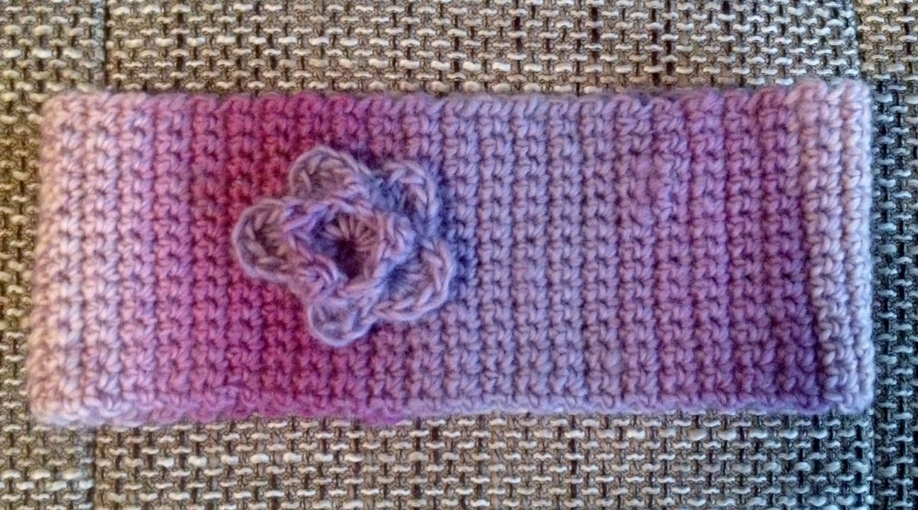Crochet headband - Hair Ribbon - Ear Protector by BerlinCrochet