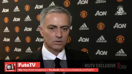 First interview of Jose Mourinho as Manchester United coach