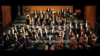 Steve Leisring as PRINCIPAL Trumpet, Tenerife Symphony Orchestra, April 2003