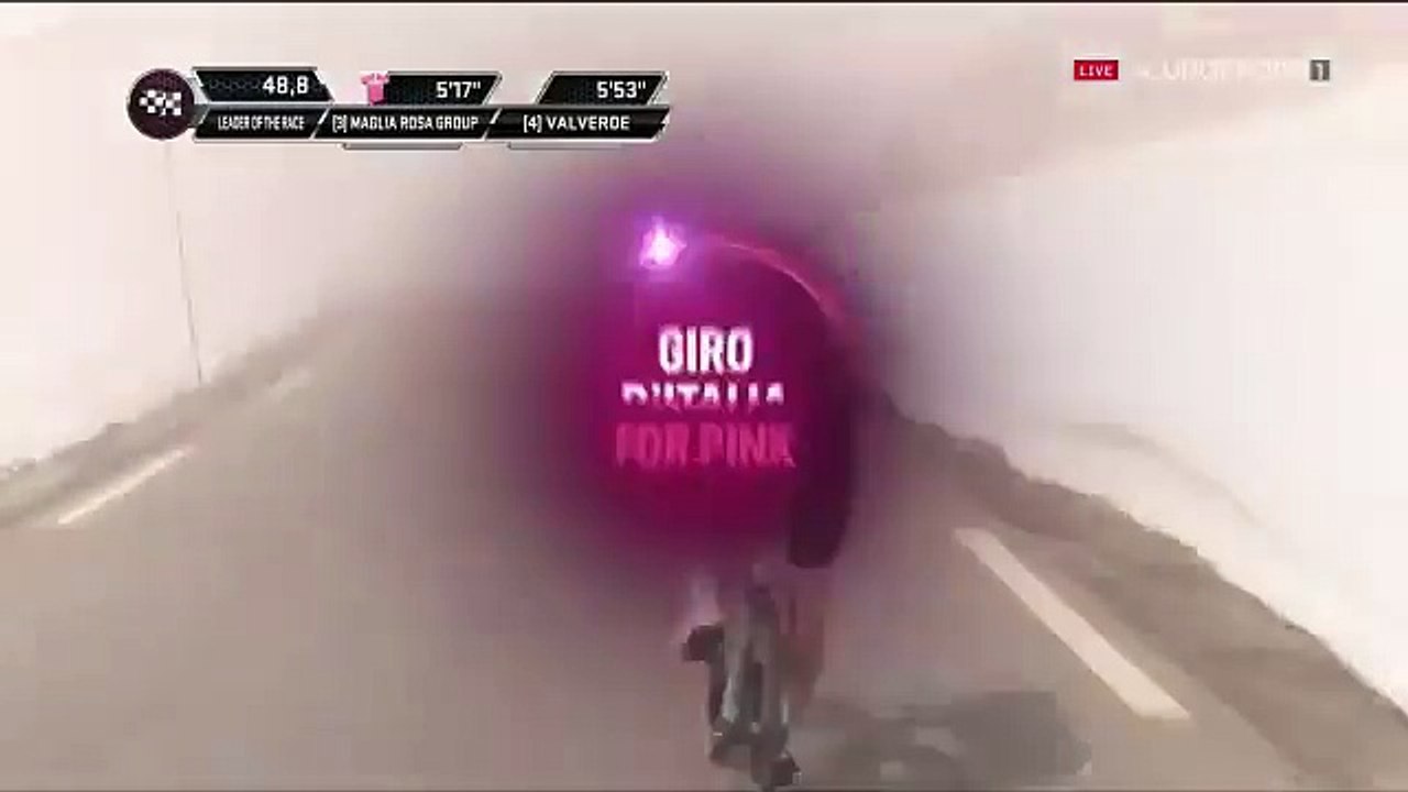 Giro : l'impressionnante chute du maillot rose Steven Kruijswijk