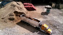 trailer 1 14 rc truck handmade tamiya dump truck  crash 4