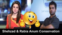 Rabia Anum & Ahmed Shahzad Interesting Conversation Between Live On Geo News