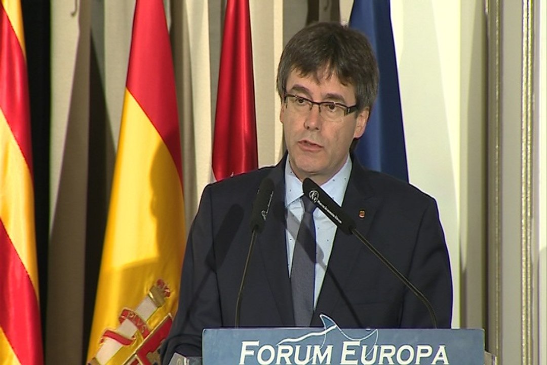 Puigdemont reprocha a España su "despreocupación"