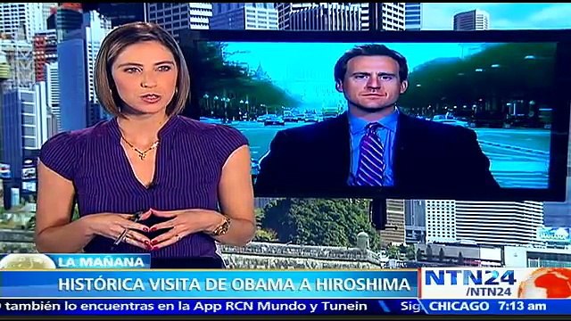 La bomba atómica lanzada sobre Hiroshima cambió el mundo : Obama durante histórica visita