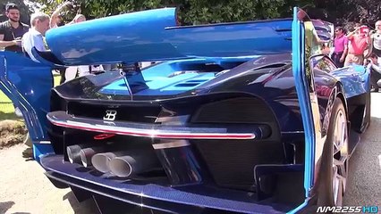 Apreciem bem o ronco deste Bugatti Vision Gran Turismo!