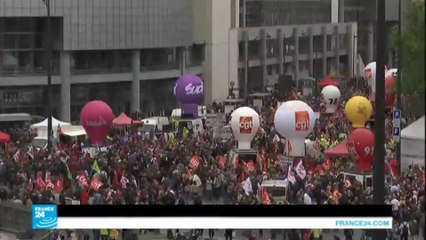 النقابات العمالية الرافضة لقانون العمل تواصل الإضراب