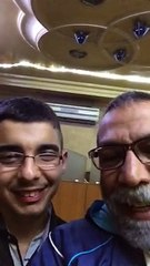 ايمن رضا مع المحلل السياسي سليمان