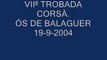 VIIª Trobada Corsà.  Os de Balaguer 19-9-2004
