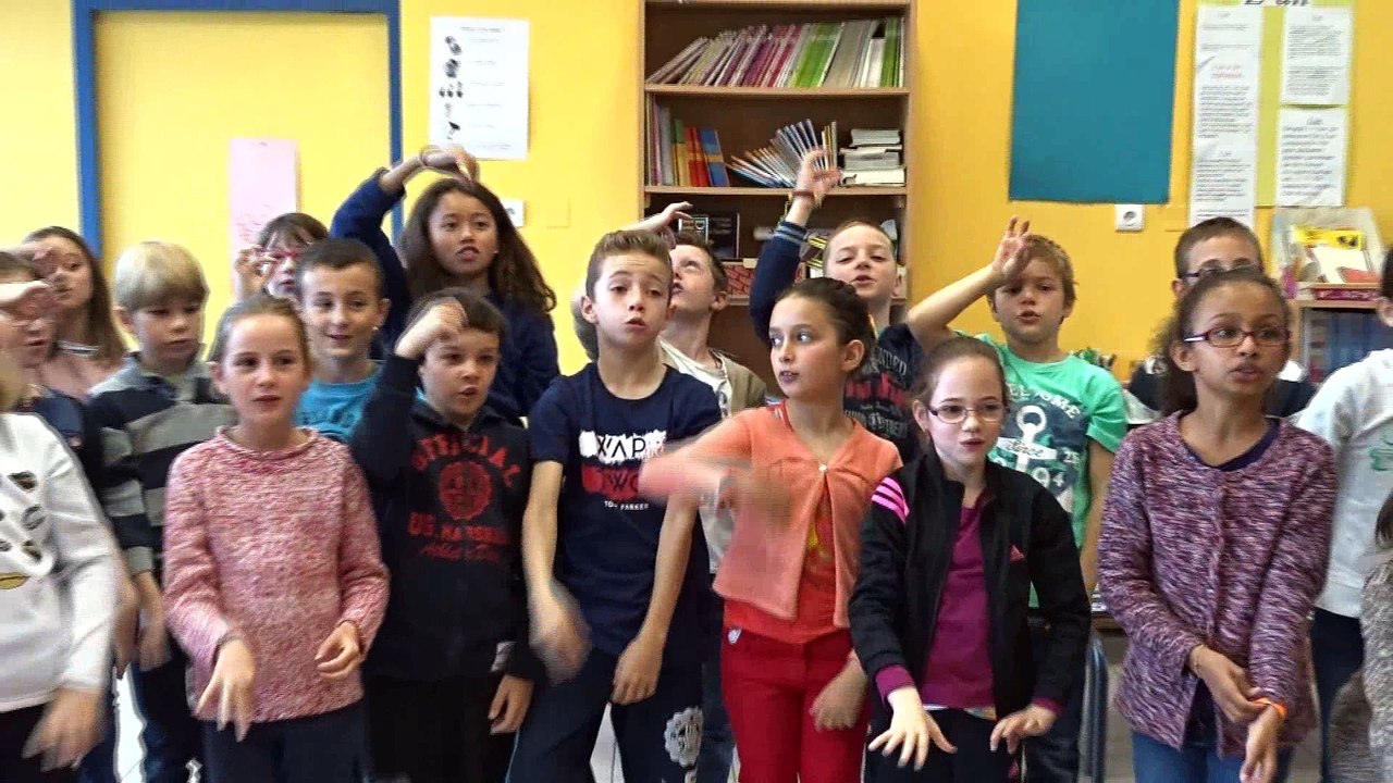 [Ecole en choeur], académie de Limoges, chorale de la classe de CE2 CM1 d'Eybouleuf