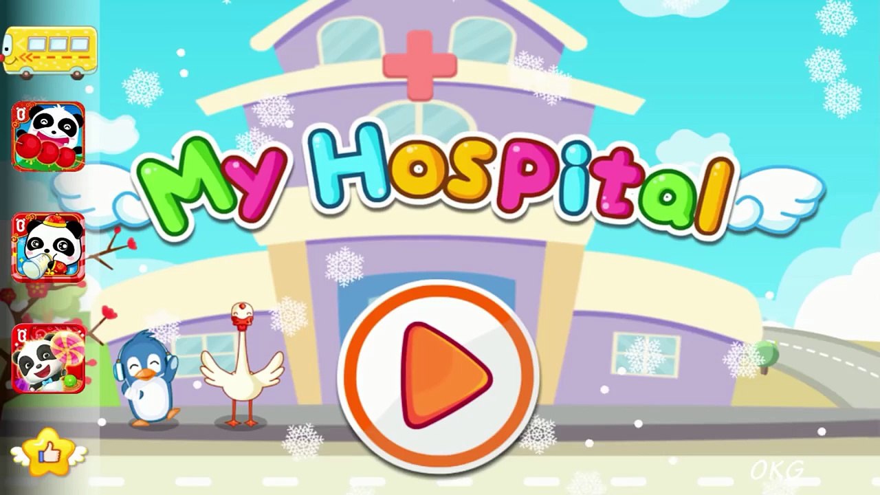 Playing in The Hospital Gameplay - Baby Video Panda Game For Toddlers