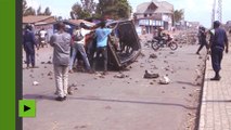Au Congo, les manifestants en colère renversent des voitures lors d’une manifestation anti-gouvernementale