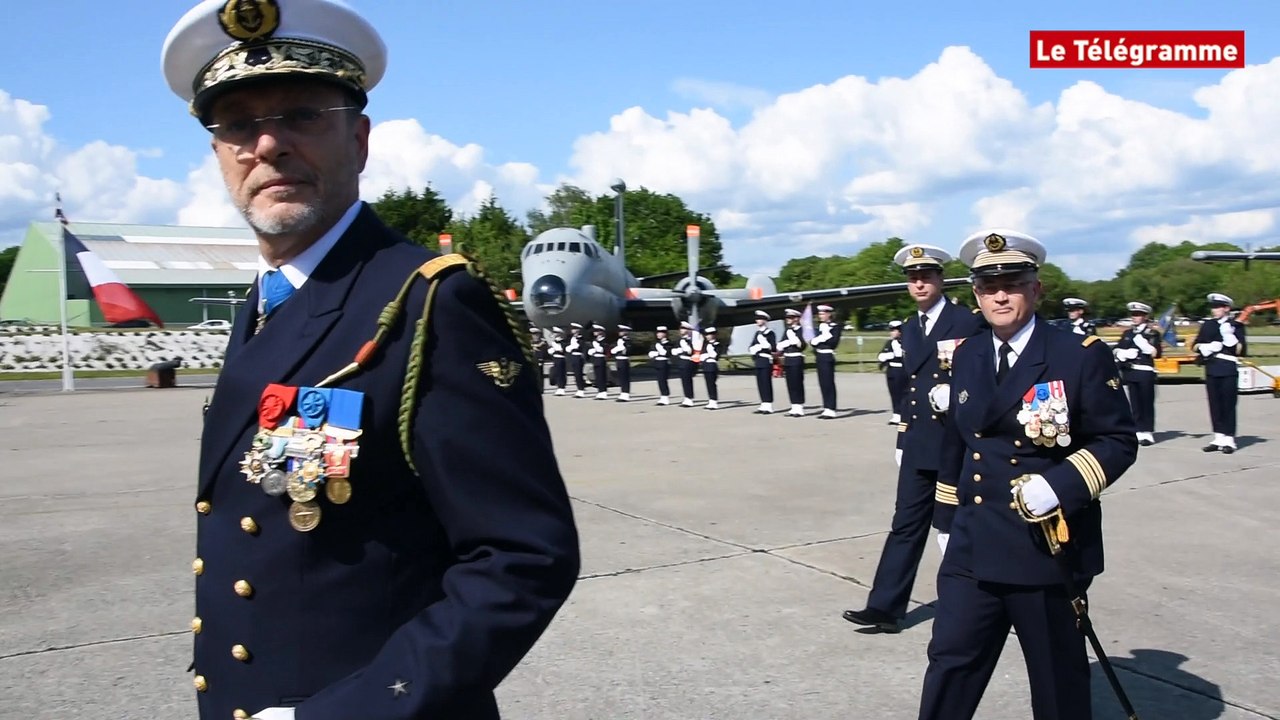 Lorient Lann-Bihoué. Les 50 ans du patrouilleur Atlantique honorés