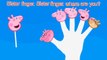 Peppa Pig Lollipop Finger Family \ Nursery Rhymes Songs for Children