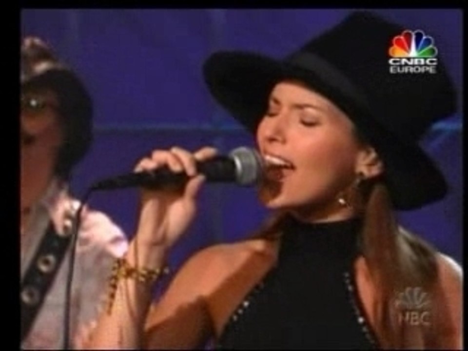 Shania In Jay Leno Show