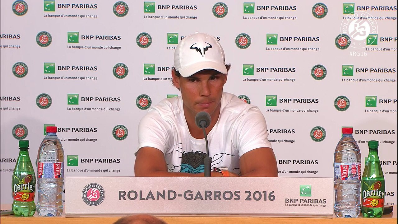 Roland Garros 2016 - Rafael Nadal retirement