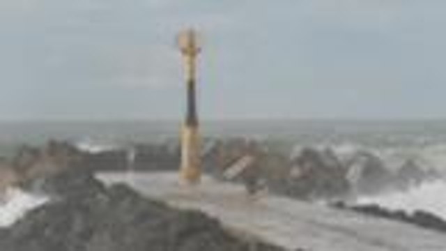 Fortes vagues à Anglet (64)