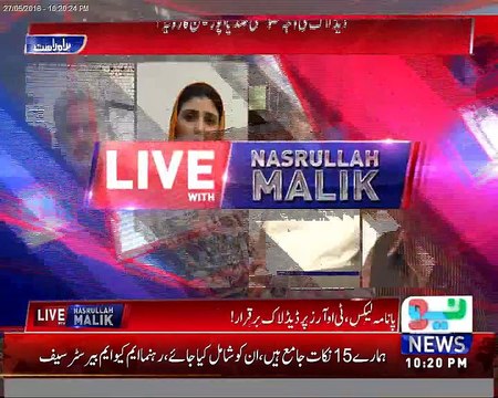 If Govt doesn't agree with Opposition's TORs then PTI adopt option of Street Power. Ayesha Gulalai