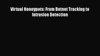 [PDF] Virtual Honeypots: From Botnet Tracking to Intrusion Detection [Read] Full Ebook