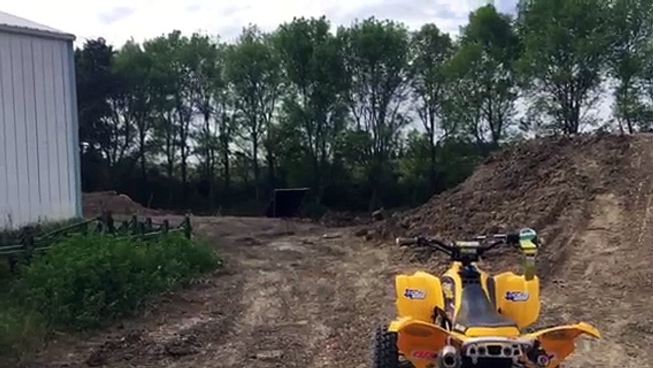 Jon & Derek Guetter on Their New Freestyle ATV Practice Track 2