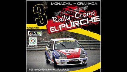 AVANCE RALLY CRONO EL PURCHE 2016