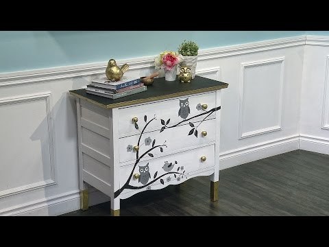 DIY Hand Painted Dresser | Marc & Mandy Show