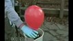 To explode hydrogen balloons