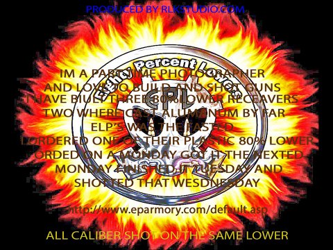 E P Lowers PLASTIC AR 15 LOWER