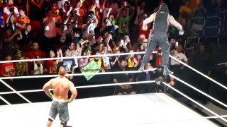 ROMAN REIGNS VS JOHN CENA _ WWE LIVE TOKYO JAPAN