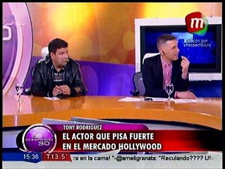 Tony Rodriguez. El actor que pisa fuerte en el mercado de hollywood