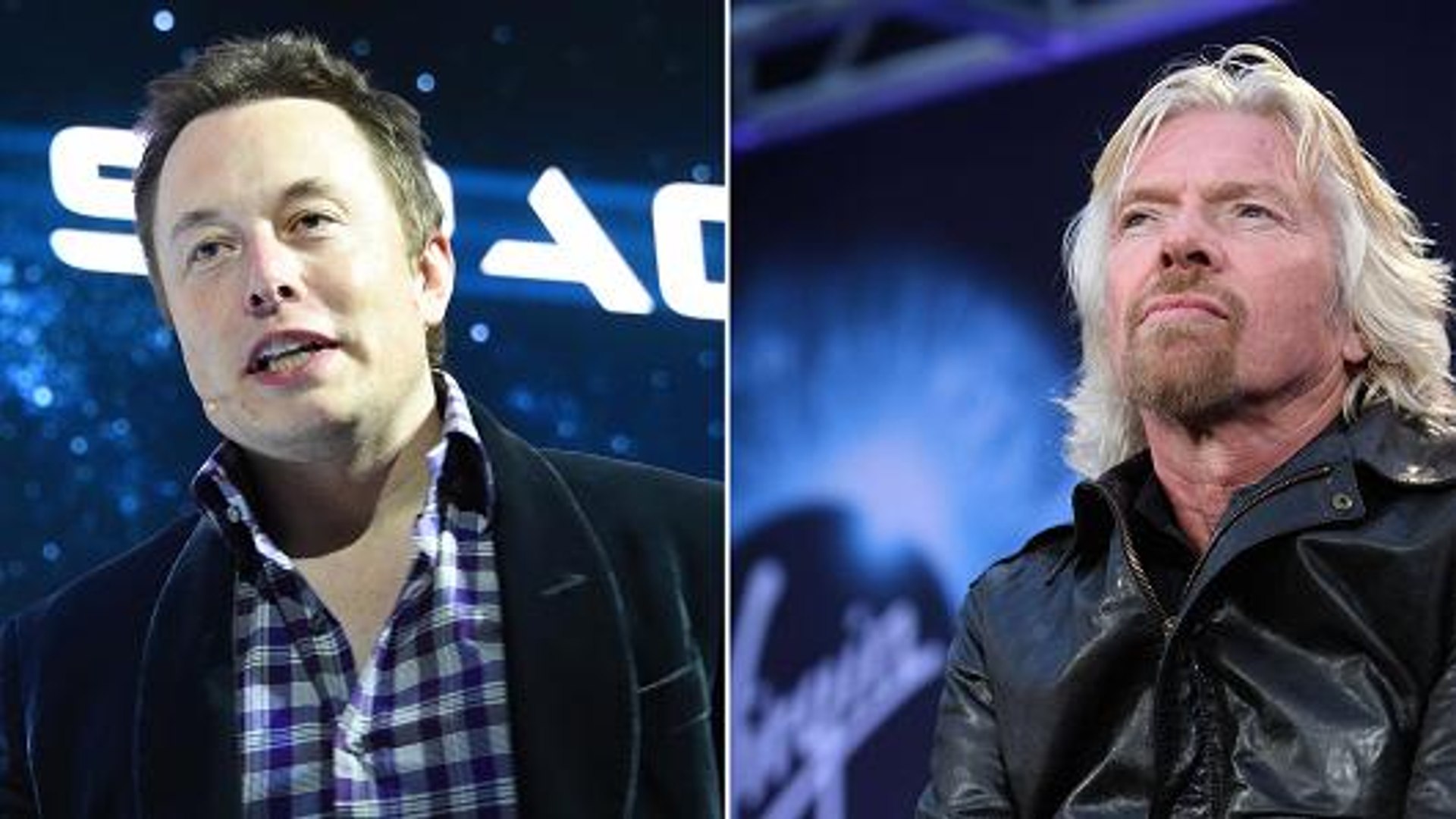 ⁣Elon Musk, Jeff Bezos, Richard Branson talk commercial space flight
