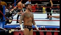 WWE Old School Raw CM Punk vs. Roman Reigns