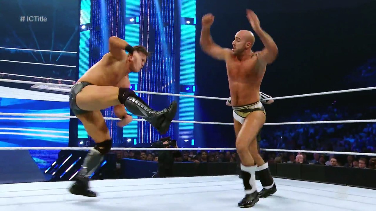 Cesaro vs. The Miz - Intercontinental Championship Match_ SmackDown, May 26, 2016