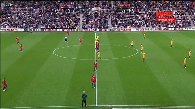 Raheem Sterling BIG Chance - England vs Australia 27.05.16 Friendly